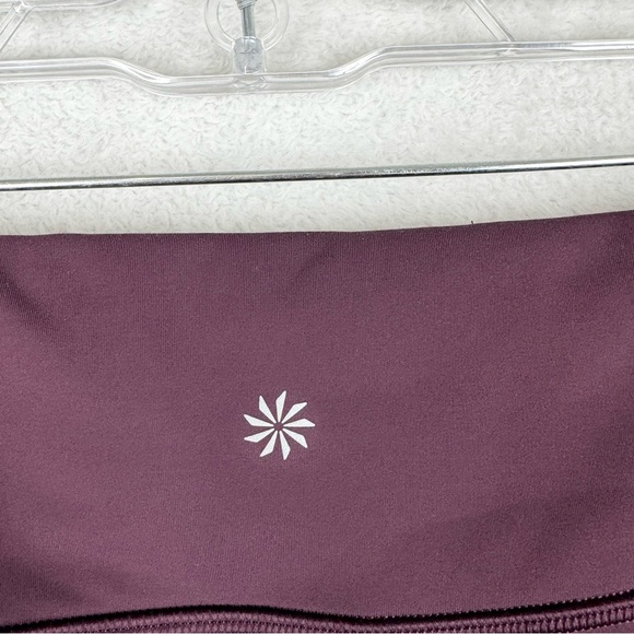 Athleta Rainier Mid Rise Soft Lined Jogger Spiced Cabernet M Athleisure Outdoor - Picture 14 of 16